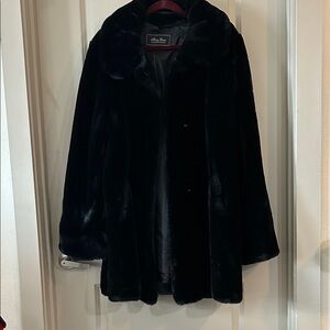 Terry Lewis Classic Luxuries Black Teddy Jacket
